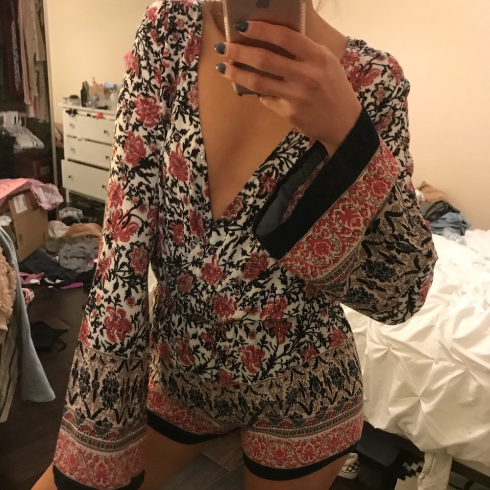 Floral romper